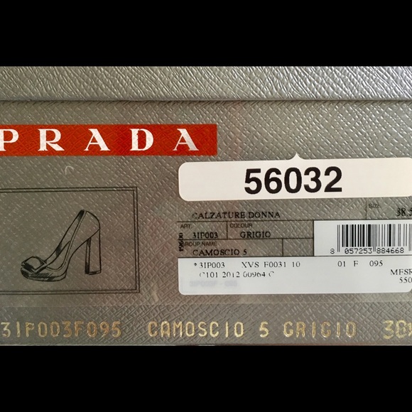 Prada Suede Pumps 38/7.5 with box and dust bag - Picture 7 of 8